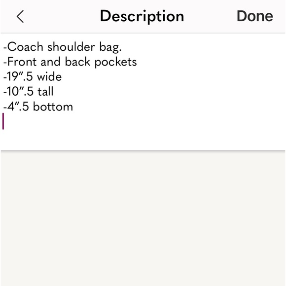 Coach authentic Madeline large tote bag. - Picture 14 of 14